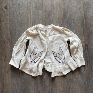 Baby gab Fox cardigan